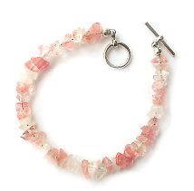 Cherry Quartz Bracelet